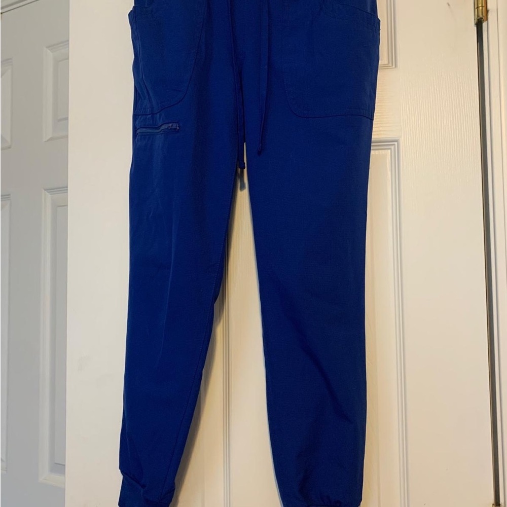 Women’s Blue Jogger scrub pants